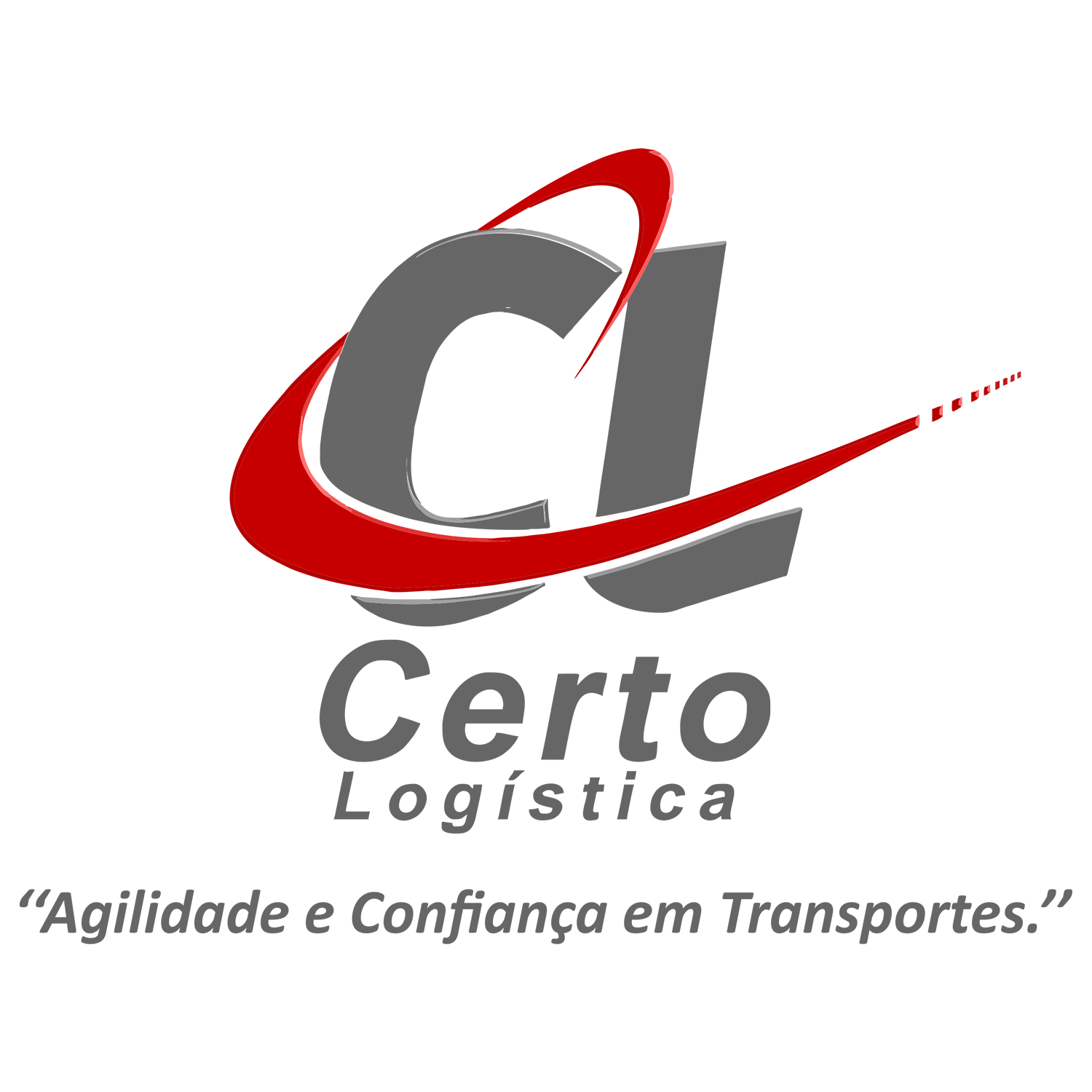Logo Certo Logistica, Transporte, Confiança